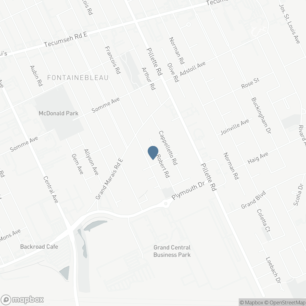 2677 Robert ROAD, Windsor, Ontario N8W 5L8
